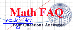 Math FAQ